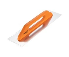 Dantyta mentelė NEO 480 x 128 mm medine rankena