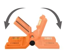 NEO Gulsčiukas 71-003: Reguliuojamas Stulpelio Lygis, 209 mm