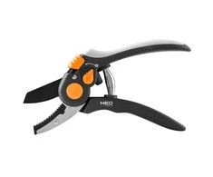 Sekator Priekalinis genėtuvas 200 mm, diapazonas iki 18 mm, reguliuojamas atstumas