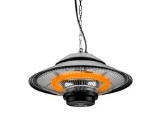 NEO TOOLS 90-034 elektrinis patalpų šildytuvas Infraraudonųjų spindulių vidaus ir lauko 1500 W Juodas