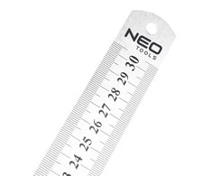 Neo Nerūdijančio plieno liniuotė, 30 cm