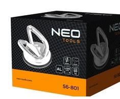 Stiklo neštuvas NEO 56-801 Viengubas Aliuminis 50kg