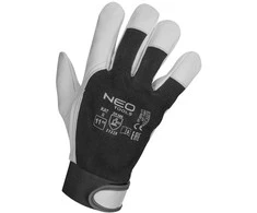 Darbinės pirštinės NEO 2121X – ožkos oda, Velcro, 11 dydis, CE
