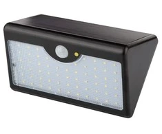 Lampa Saulės energija varomas sieninis šviestuvas + nuotolinio valdymo pultas SMD LED 900 lm