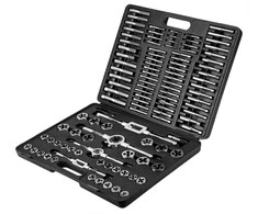 Neo Tools Sriegiklių komplektas NEO 110 vnt. (sriegiai, čiaupai, veržlės)