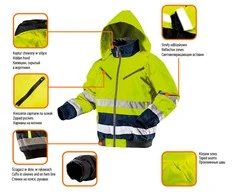 Neo Tools Neo darbo striukė, geltona