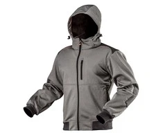 Kurtka Neo Striukė softshell striukė su nuimamu gobtuvu kamuoliuko dydis L (81-551-L), L