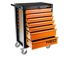 Neo Tools Įrankių vežimėlis NEO 7 stalčiai (84-222)