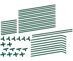 Neo Tools Szklarnia Šiltnamis 240 x 90 x 90 cm, PE folija, metalinė konstrukcija
