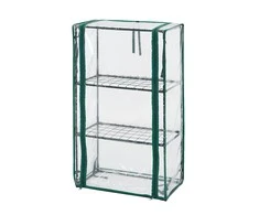 Szklarnia Šiltnamis 46 x 24 x 80 cm, PVC folija, metalinė konstrukcija