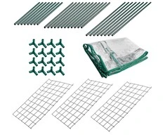 Szklarnia Šiltnamis 46 x 24 x 80 cm, PVC folija, metalinė konstrukcija
