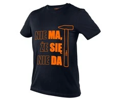 T Shirt Marškinėliai su spauda, ​​MA SIĘ DO, M dydis