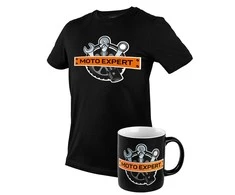 T Shirt Marškinėliai su spauda, ​​MOTO Expert, M dydis