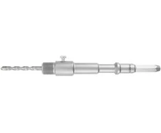 Šešiakampis adapteris ir M22 200 mm centravimo grąžtas
