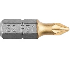 Koncówki PZ1 x 25 mm atsuktuvo antgaliai, 2 vnt.