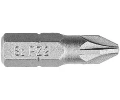 Koncówki PZ2 x 25 mm atsuktuvo antgaliai, 20 vnt.
