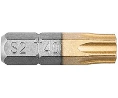 Koncówki Atsuktuvo antgaliai TX40 x 25 mm, 2 vnt.