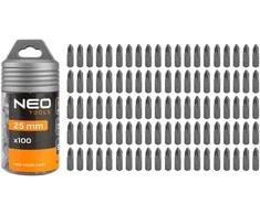 Koncówki PZ2 x 25 mm atsuktuvo antgaliai, 100 vnt.