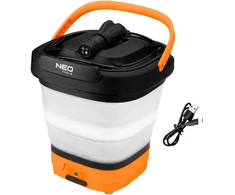 Neo Myjka 12 V, 5 barų slėginė plovimo mašina, sulankstomas kibiras, USB-C
