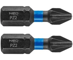 Bity Smūginiai antgaliai PZ2 x 25 mm, 2 vnt.