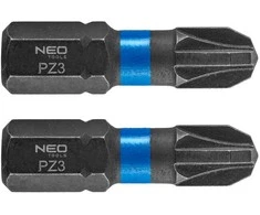 Bity Smūginiai antgaliai PZ3 x 25 mm, 2 vnt.
