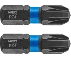 Bity Smūginiai antgaliai PZ4 x 25 mm, 2 vnt.
