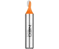 TCT U formos griovelių freza, 3,97 x 6 mm, 8 mm kotas