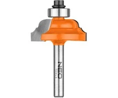 Frez Forminis pjaustytuvas su guoliu, dekoratyvinis, TCT, 31,7 x 12,7 mm, 6 mm kotas
