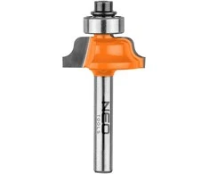 Frez Forminis pjaustytuvas su guoliu, dekoratyvinis, TCT, 25,7 x 9,7 mm, 6 mm kotas
