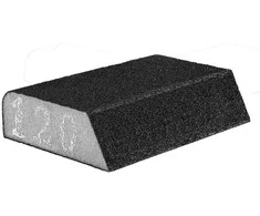 Gąbka Šlifavimo kempinė 98 x 25 x 68 mm, K120, įstriža