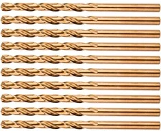 Grąžtas Wiertła HSS-Co metalo grąžtai 4,5 mm, 10 vnt.