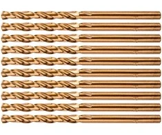 Grąžtas Wiertła HSS-Co metalo grąžtai, 4,2 mm, 10 vnt.