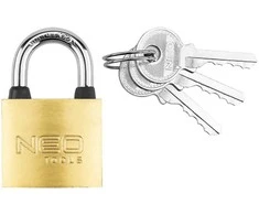 Neo Tools Kłódka 30 mm, 3 klucze