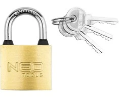 Neo Tools Kłódka 40 mm, 3 klucze