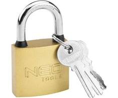 Neo Tools Kłódka 40 mm, 3 klucze