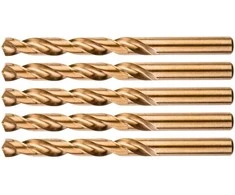 Grąžtas Wiertła HSS-Co metalo grąžtai 11,0 mm, 5 vnt.