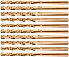 Grąžtas Wiertła HSS-Co metalo grąžtai 4,8 mm, 10 vnt.