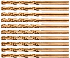 Grąžtas Wiertła HSS-Co metalo grąžtai 5,0 mm, 10 vnt.