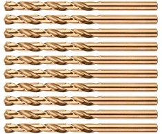 Grąžtas Wiertła HSS-Co metalo grąžtai 6,0 mm, 10 vnt.