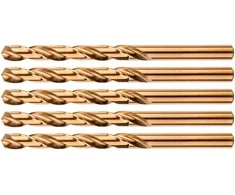 Grąžtas Wiertła HSS-Co metalo grąžtai 8,0 mm, 5 vnt.