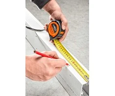 Neo Tools Ruletė NEO, 5 m x 25 mm, su guma ir magnetu, nailoninė juosta