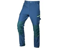 Spodnie Darbo kelnės Mix&amp;Match, tamprios, mėlynos-žalios, dydis L