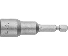 Nasadka Magnetinė galvutė 13 x 65 mm, 1/4 colio kotas