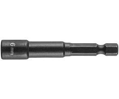Nasadka Smūginė galvutė, magnetinė 6 x 65 mm