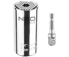 Nasadka Universalus antgalis 7-19 mm, 1/4"-3/4"