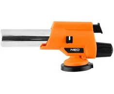 Neo Tools Dujinis degiklis su pjezoelektriniu jungikliu, sukamas 360 laipsnių kampu. su liepsnos reguliavimu