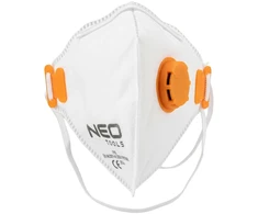 Neo Tools Półmaska składana FFP2, su zaworem, 3 vnt., CE