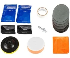 Automobilių žibintų atnaujinimo rinkinys NEO TOOLS 10-850 (15 dalių)