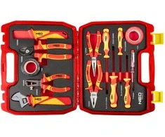 Neo Tools Rinkinys elektryka su lagaminu 13 el.