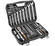 Neo Tools Rinkinys kluczy nasadowych 1/2", 1/4", 82 vnt., CrV, ECO